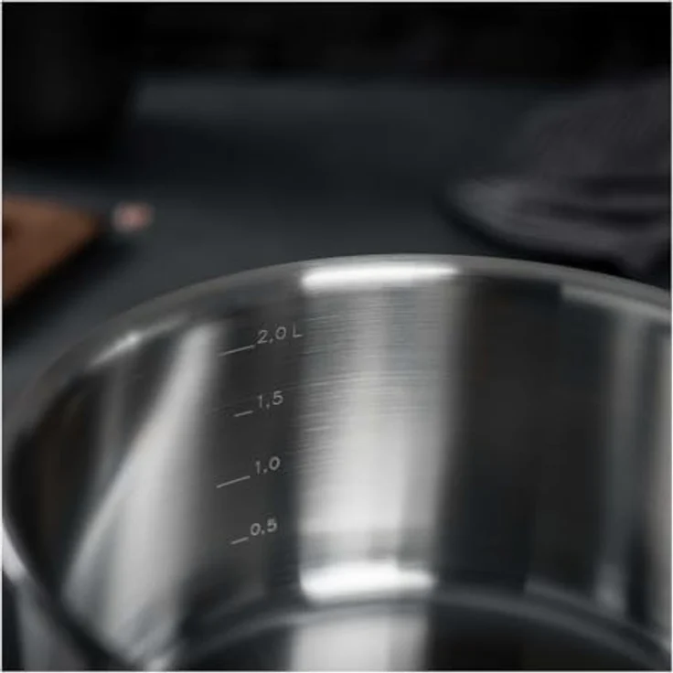 Kuhn Rikon CULINARY FIVEPLY Kochtopf 3.4 L, 20 cm, Edelstahl, unbeschichtet – Bild 4
