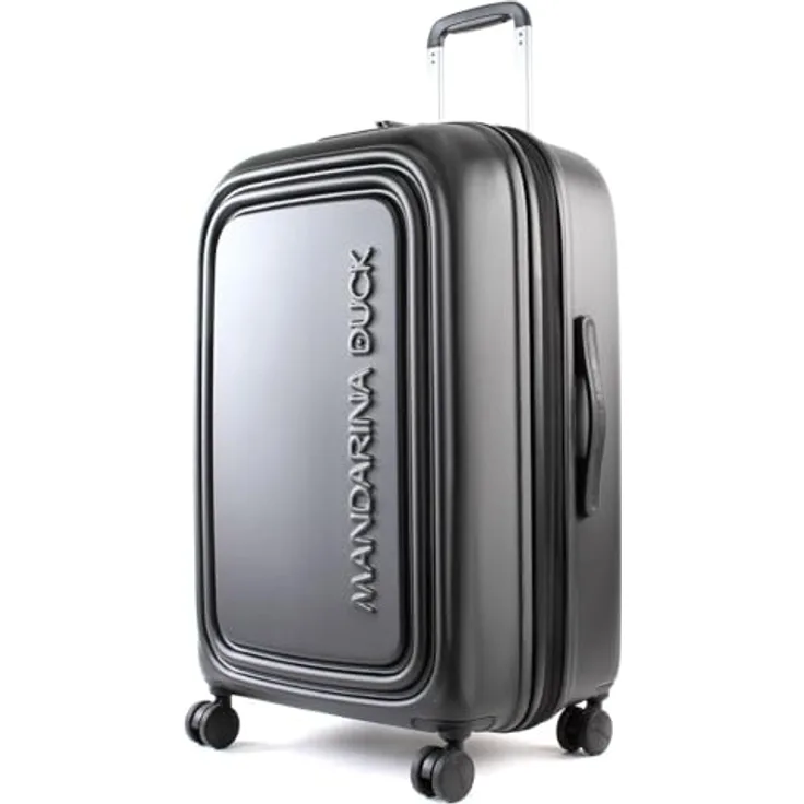 Mandarina Duck Logoduck 4-Rollen Trolley 69 cm Schwarz (89 l, L)