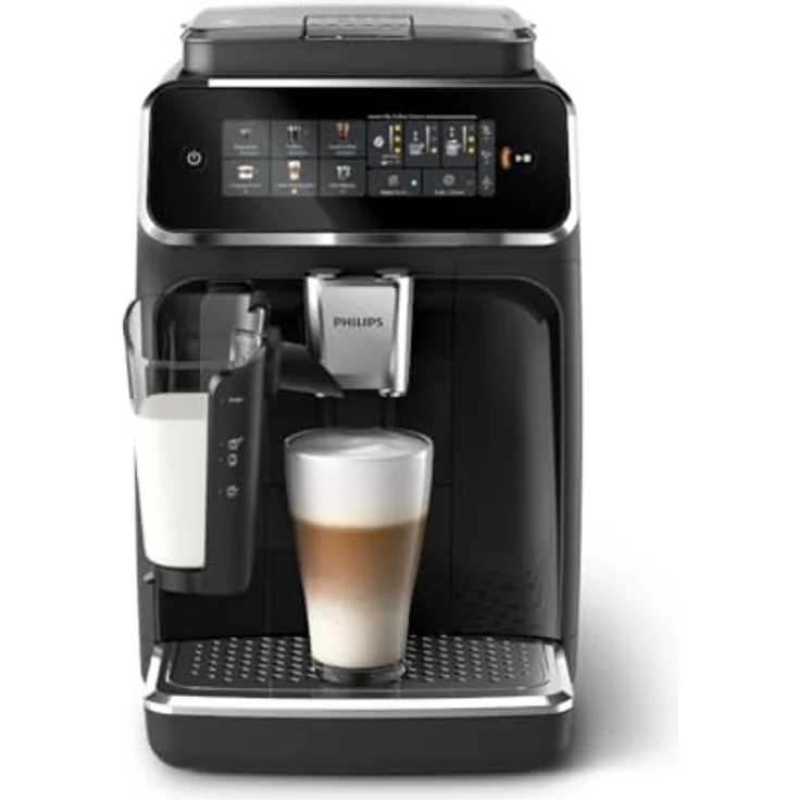 Philips 3300 Serie LatteGo EP3341/50 automatische Espressomaschine, 15 bar, glänzend schwarz – Bild 2
