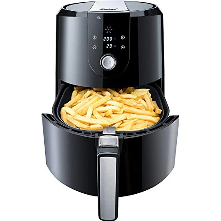 Steba Heißluft-Fritteuse HF 5000 XL, 5,2 Liter Volumen, antihaftbeschichteter Frittierkorb, Warmhaltefunktion, 7 Automatikprogramme, 1800 Watt – Bild 4