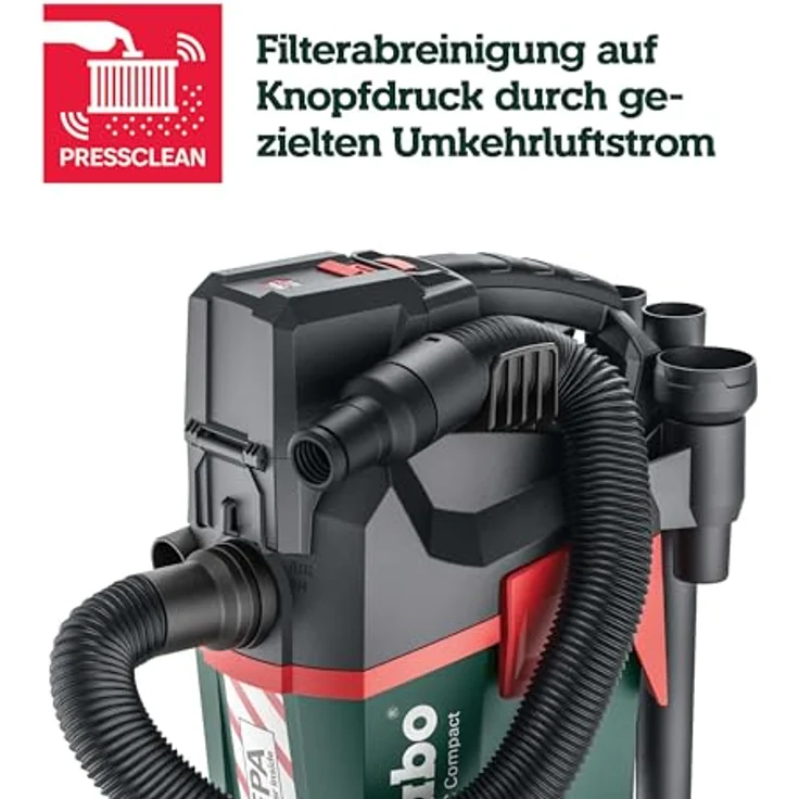 metabo Nass-Trocken-Sauger, Akku-Sauger ohne Akku – Bild 9