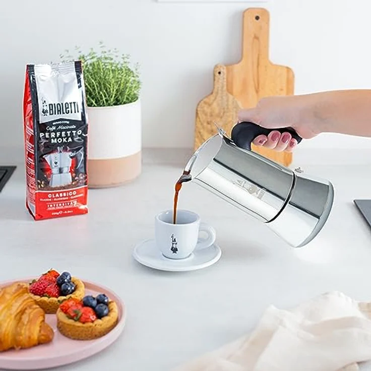 Bialetti New Venus, Espressokocher, Stahl, 2 Tassen – Bild 4