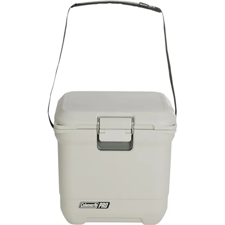 Coleman Pro 25QT Kühlbox, 24 l, robuste Isolierung, hält Eis bis zu 3 Tage kühl, weiß – Bild 5