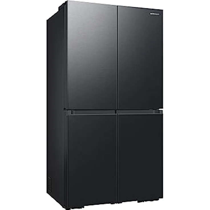 Samsung French-Door-Kühlschrank mit Gefrierfach, 178 cm, 649 l, AI Energy Mode (SmartThings), Auto Ice Maker, No Frost+, Schwarz, RF59C701EB1/EG