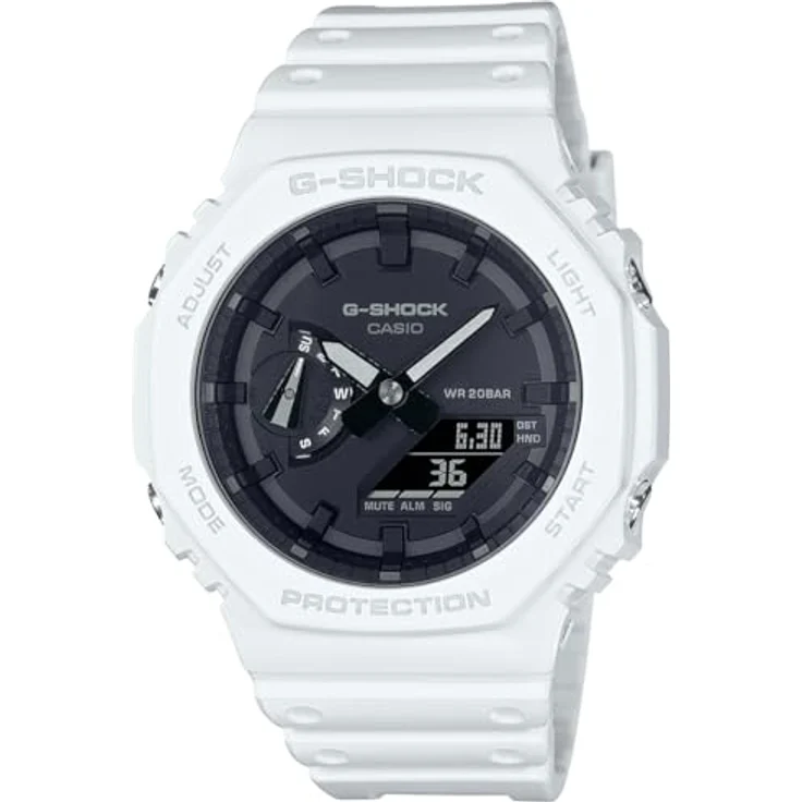 Casio Armbanduhr GA-2100-7AER, 43 mm Gehäusedurchmesser, 22 mm Armbandbreite – Bild 1