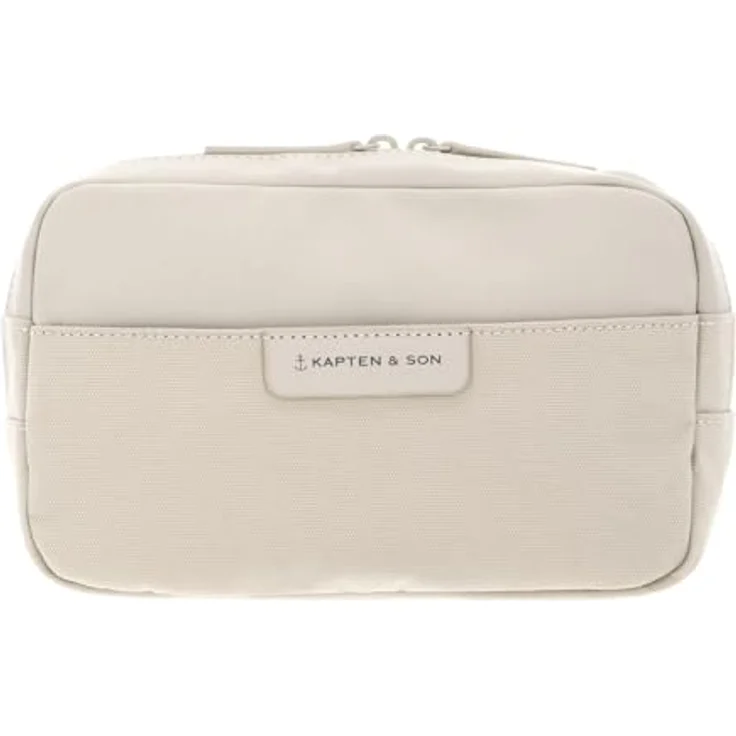 Kapten & Son Bergen Gürteltasche 22 cm, beige aus 100% Polyester, kompakte Umhängetasche 22 cm x 5.5 cm x 15 cm – Bild 1