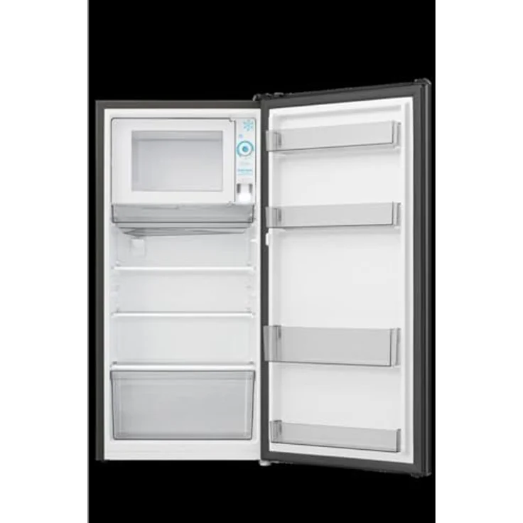 Hisense RR198D4ABE Kühlschrank mit Gefrierfach, freistehend, 151 l, Energieeffizienzklasse E, schwarz, LED-Beleuchtung, leiser Betrieb mit 36 dB – Bild 5