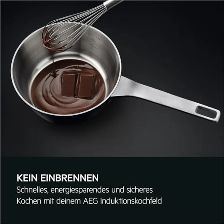 AEG Induktions-Kochfeld Serie 5000 TO64ICOFIT, Kratzresistente SaphirMatt SE-Oberfläche, 4 Kochzonen, Made in Germany, Bräterzone – Bild 12