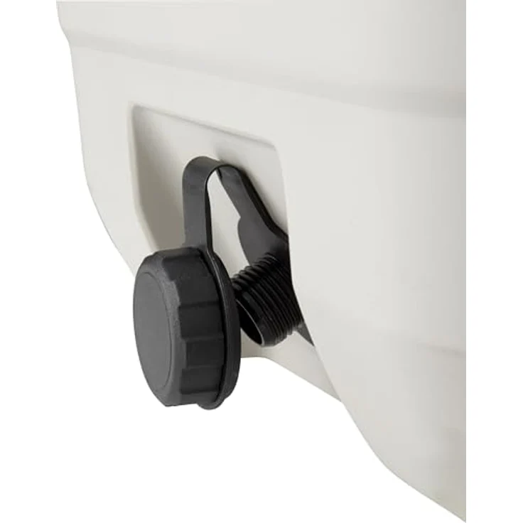 Coleman Pro 25QT Kühlbox, 24 l, robuste Isolierung, hält Eis bis zu 3 Tage kühl, weiß – Bild 4