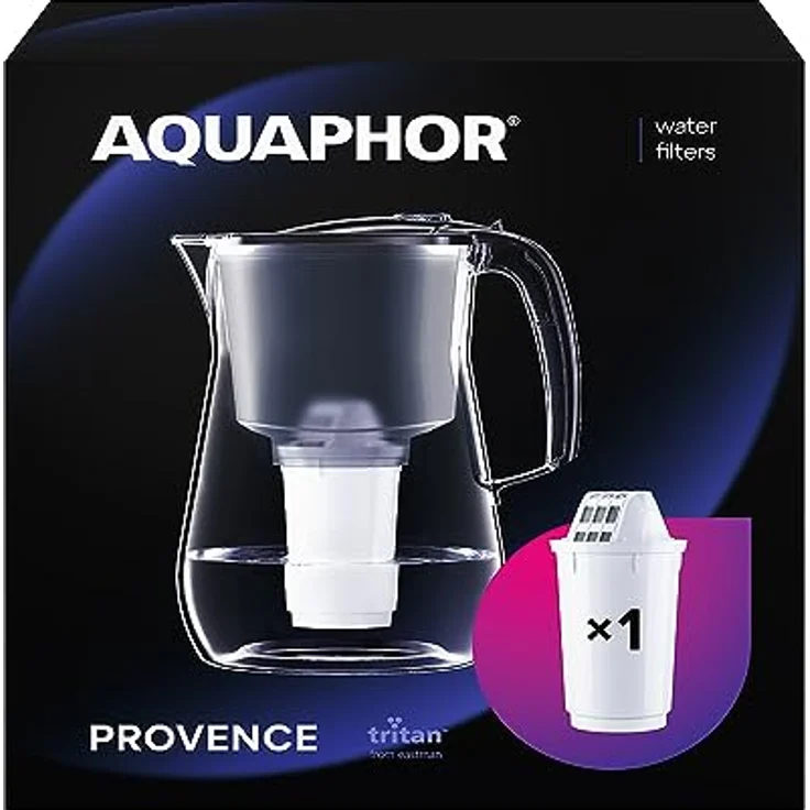 AQUAPHOR Provence A5 Mg Wasserfilter, Kunststoff, schwarz, 27.85 – Bild 2