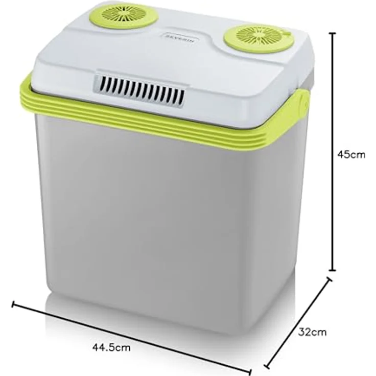 Severin TKB 2925 Thermoelektrische Kühlbox Grau-Grün – Bild 9