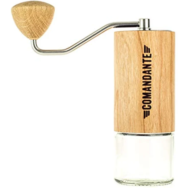 Comandante 4260113431658 Kaffeemühle, 18/8 Edelstahl, American Cherry – Bild 1