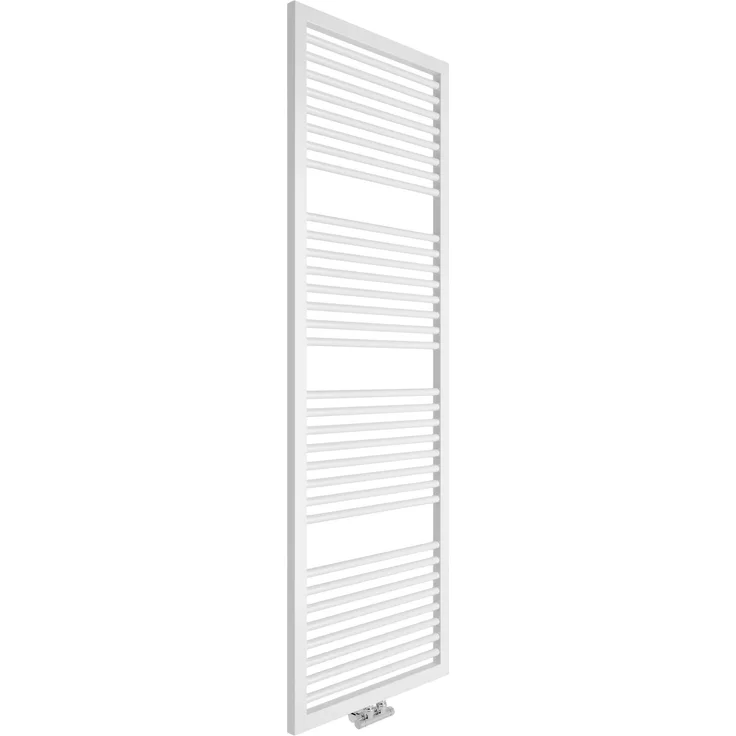 Sanotechnik Design-Badheizkörper Rimini, 1813 x 600 mm, Weiß, Mittelanschluss, 1007 Watt Heizleistung