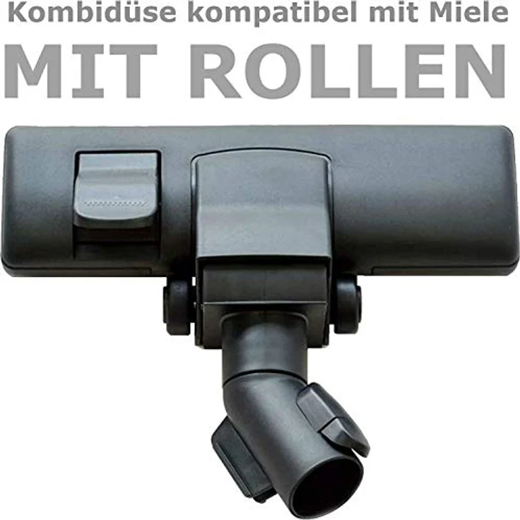 Maxorado Staubsaugerdüse SBD285, kompatibel mit Miele Staubsaugern, Bodenbürste mit 2 Rollen und flexibler Dreh-Kipp-Funktion – Bild 4