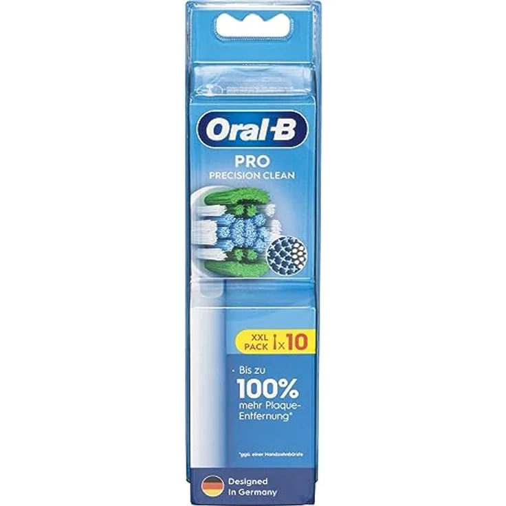 Oral-B Precision Clean Aufsteckbürsten für elektrische Zahnbürste 10 Stk. Weiß