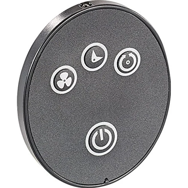 Sichler Haushaltsgeräte Turmventilator VT-315.TU, 90°-Oszillation, 55 Watt, mit Magnet-Fernbedienung (Schwarz) – Bild 3