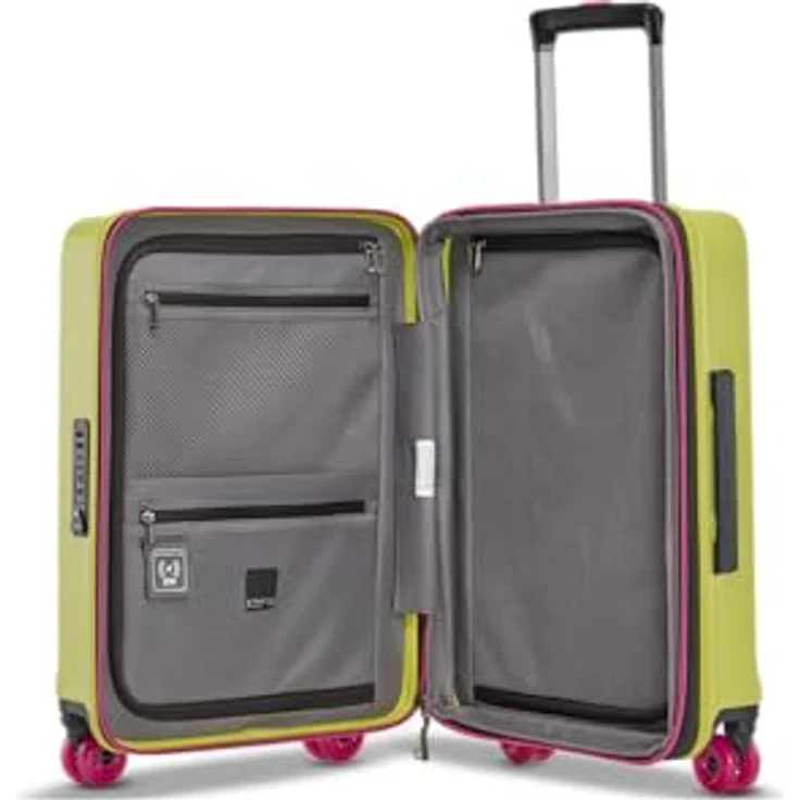 Stratic Buzz, 4 Rollen Kabinentrolley S 54 cm, 100% Polycarbonat, grün – Bild 7