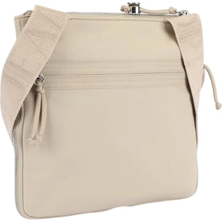 Joop! Jeans Lietissimo 1.0 Lilou Umhängetasche, beige, 25 cm x 3 cm x 24 cm, 100% Nylon mit Dehnfalte – Bild 3