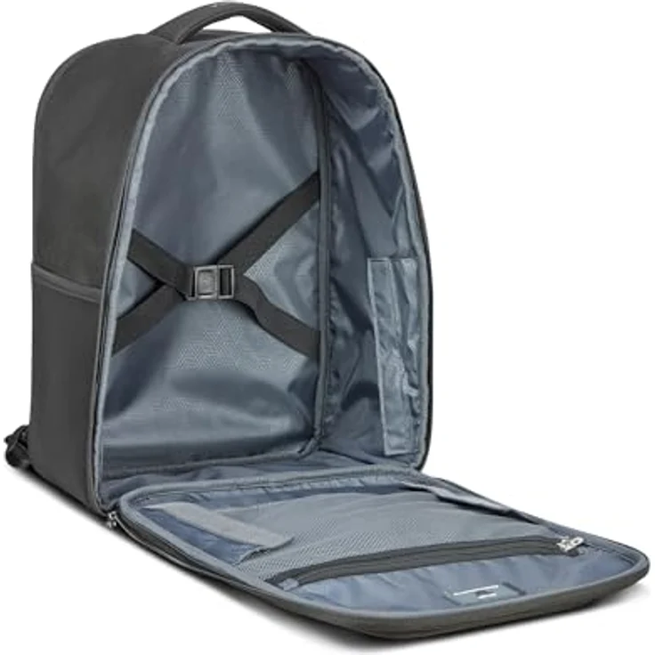 Roncato Gateway Business-Rucksack, 40 cm mit Laptopfach, schwarz, 100% Polyester – Bild 6