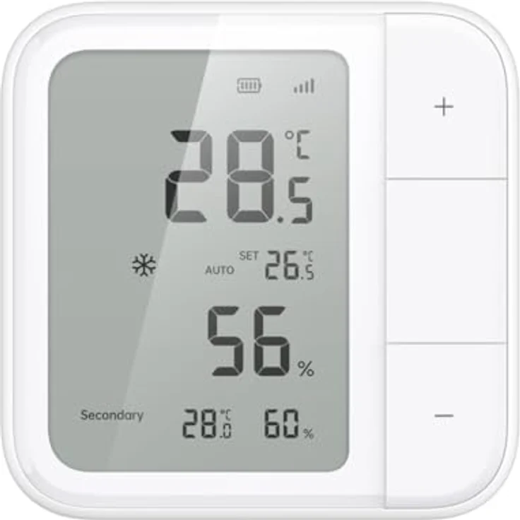 Aqara Smart Klimaanlage Sensor W100 TH-S04D, unterstützt Apple Home, präzise Temperatur- und Feuchtigkeitserfassung – Bild 1