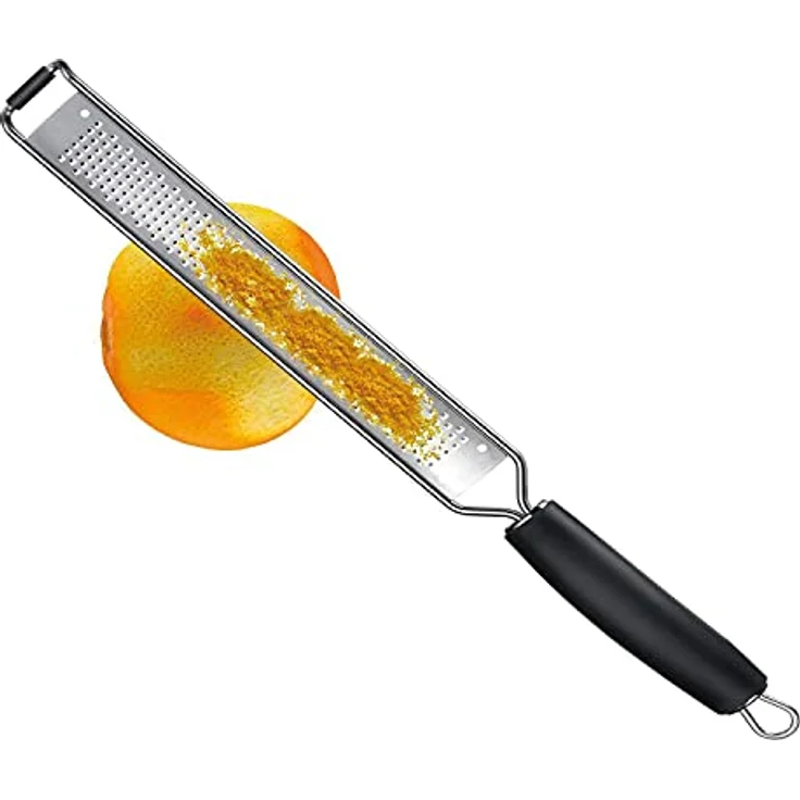 Westmark Zesten-Reibe, Fein, Rostfreier Edelstahl-Kunststoff, Technicus-Pro, Schwarz-Silber, 14202270 – Bild 6