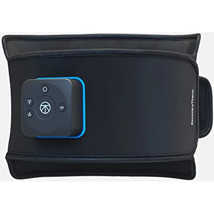 RecoveryTherm Rückenbandage für Sportler, Hot Vibration für Rücken und Rumpf, fortschrittliche Vibration zur Linderung von Rückenschmerzen, mit Cryotherm-Technologie, Einheitsgröße