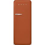 Smeg FAB28RDRU5 Kühlschrank rust 50's Style, Kühl-Gefrierkombination mit Multi Flow-Umluftkühlung, LED-Beleuchtung und Life Plus-Schublade