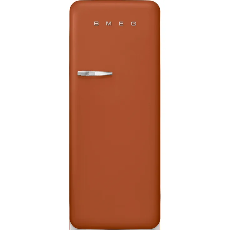 Smeg FAB28RDRU5 Kühlschrank rust 50's Style, Kühl-Gefrierkombination mit Multi Flow-Umluftkühlung, LED-Beleuchtung und Life Plus-Schublade