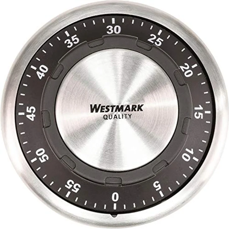 Westmark Kurzzeitmesser-Küchentimer, mechanisch, magnetisch, 1-60 Minuten, Edelstahl-Kunststoff, Redondo, Anthrazit-Silber, 10922260 – Bild 3