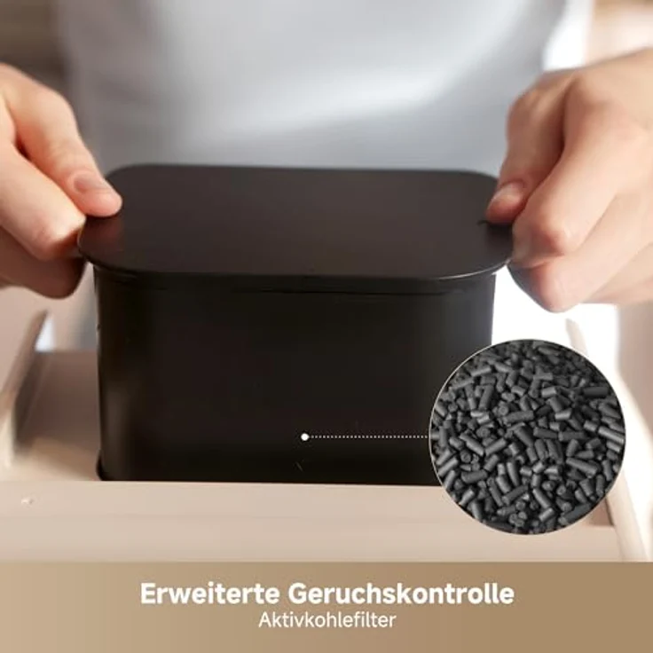 DREAME SF25, Speise-Entsorger mit Trion-Dreiklingensystem, 2,5 l Volumen, selbstreinigend, Kohlefilter und leises 27 dB Design, Kompaktdesign mit Sicherheitssperre – Bild 3
