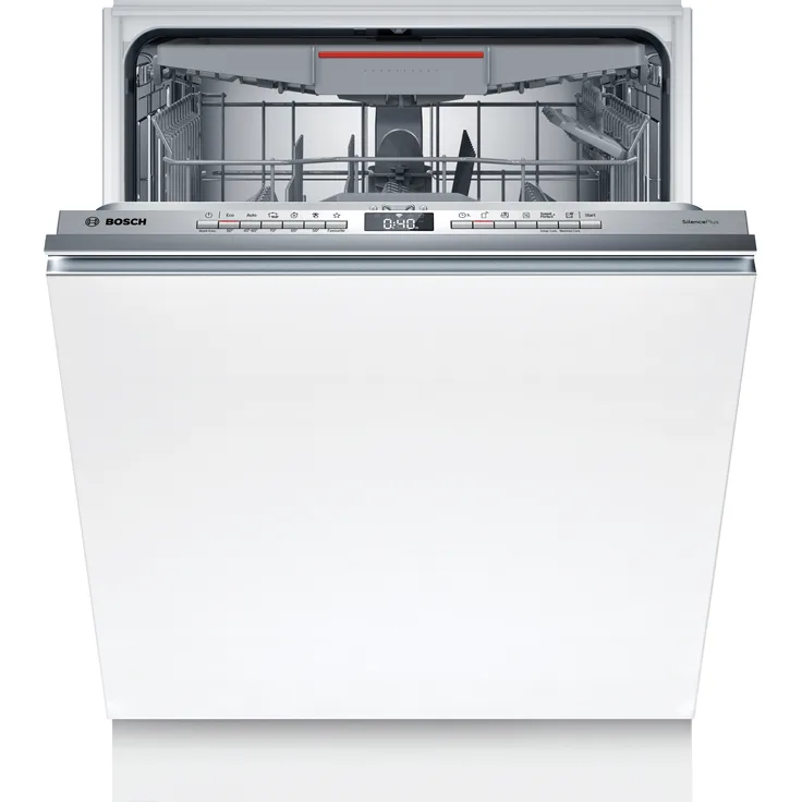 Bosch Serie 4, Vollintegrierter Geschirrspüler, 60 cm, XXL, VarioScharnier für besondere Einbausituationen, SBH4ECX21E