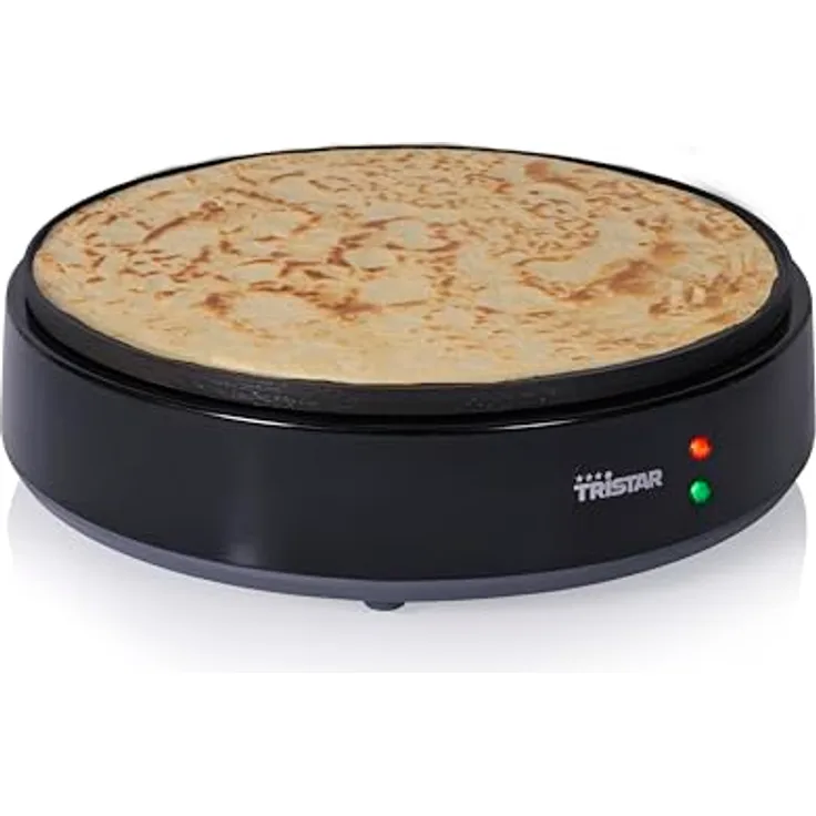 Tristar Crêpe-Maker BP-2627 - 30 cm - 1200 W - Antihaftbeschichtung - 10 Heizstufen - BPA-frei - inkl. Spatel & T-Stick