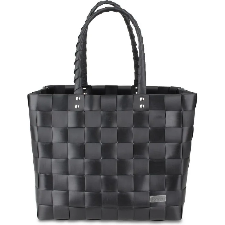 normani Einkaufskorb Flechtkorb, 20 l, stabiler Shopper mit Innentasche, wasserabweisend und flexibel
