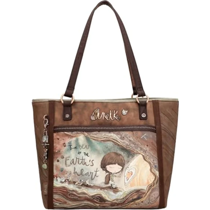 Anekke Core Shopper Tasche, mehrfarbig, 40 cm x 16 cm x 29 cm, 100% Polyurethan – Bild 1