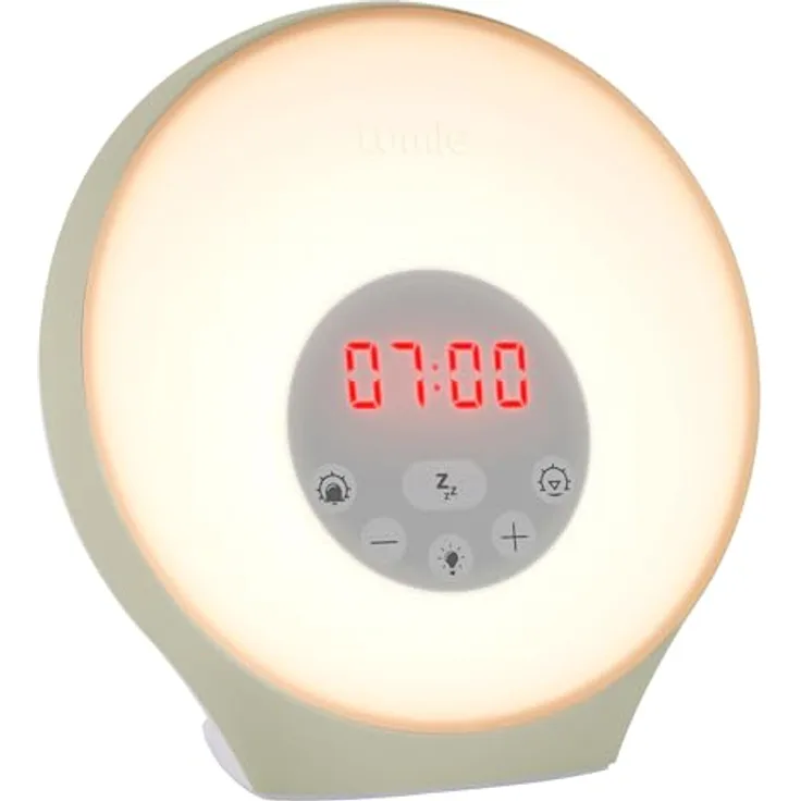 Lumie Sunrise Alarm, Wecker mit Sonnenaufgangs- und Sonnenuntergangseffekt, Klang- und Stimmungslicht, langlebig und einfach zu bedienen