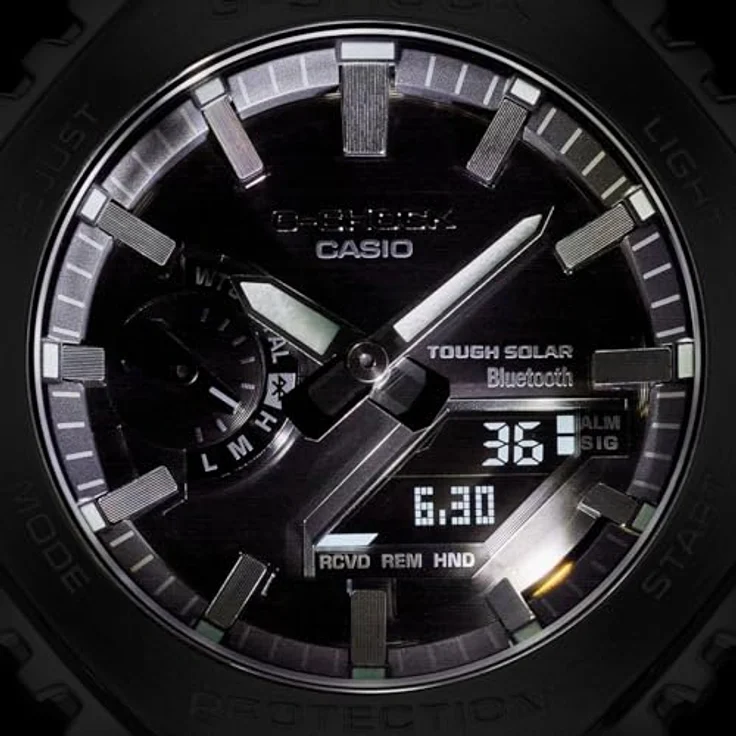 Casio G-SHOCK Classic GM-B2100SD-1AER, Damenuhr mit robustem Design und schwarzem Ziffernblatt – Bild 4