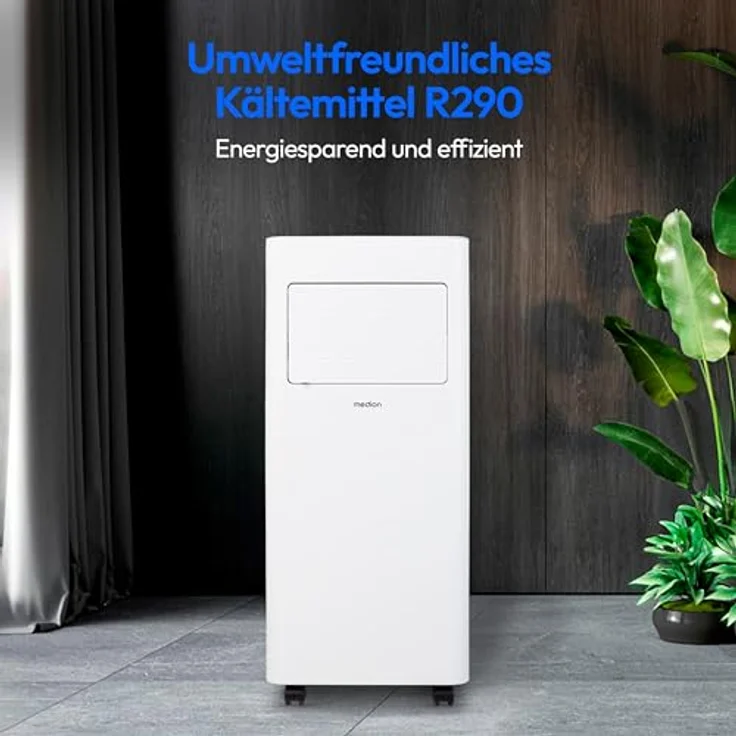 MEDION Mobile Klimaanlage mit Abluftschlauch E901 (9000 BTU, mobil, inkl. Fensterabdichtung, bis 32m², 3in1 Kühlen Entfeuchten Ventilieren, Schlafmodus, MD 37731) – Bild 4