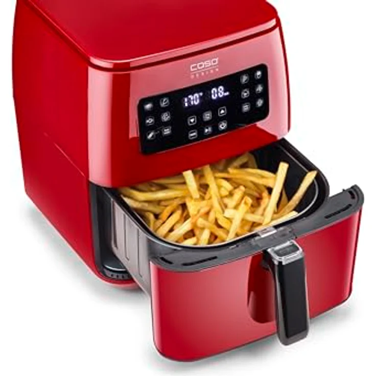 Caso AF 600 XL, Heißluftfritteuse mit SHAKE-Reminder und 12 Automatik-Programmen, 6 Liter Korbvolumen – Bild 3