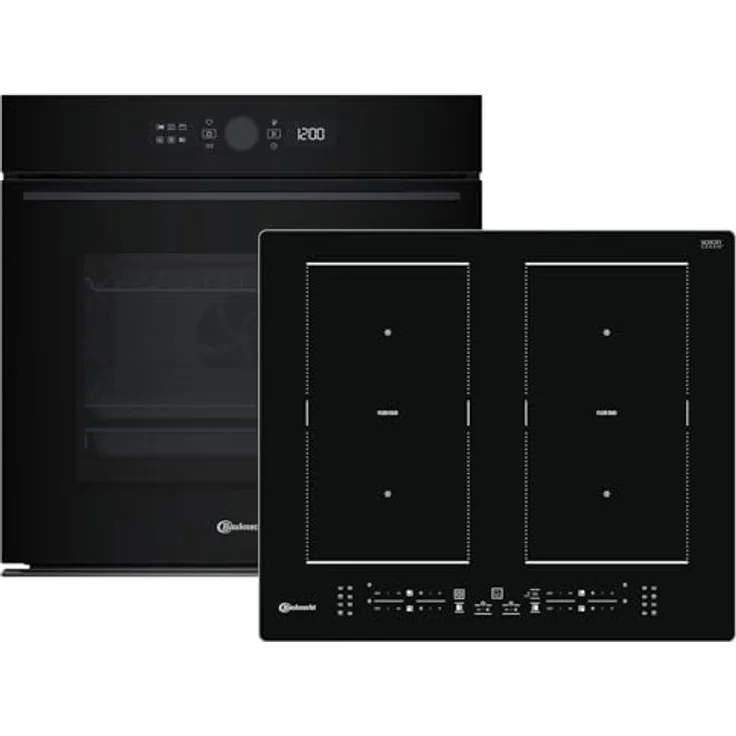 Bauknecht BAKO PYRO Set, Pyrolyse Backofen BBI5S8PM1SK und Induktionskochfeld BB 8760C AL, inklusive 24 Monate Basisgarantie und 10 Jahre Ersatzteilgarantie – Bild 1