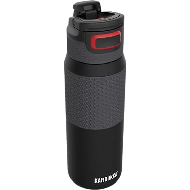 Kambukka Edelstahl Trinkflasche - Modell "ELTON INSULATED NIGHTFALL" - 750 ML - Wasserdichte Thermosflasche: Snapclean Technology - Spülmaschinenfest Deckel – bequemer Griff - Leicht zu halten
