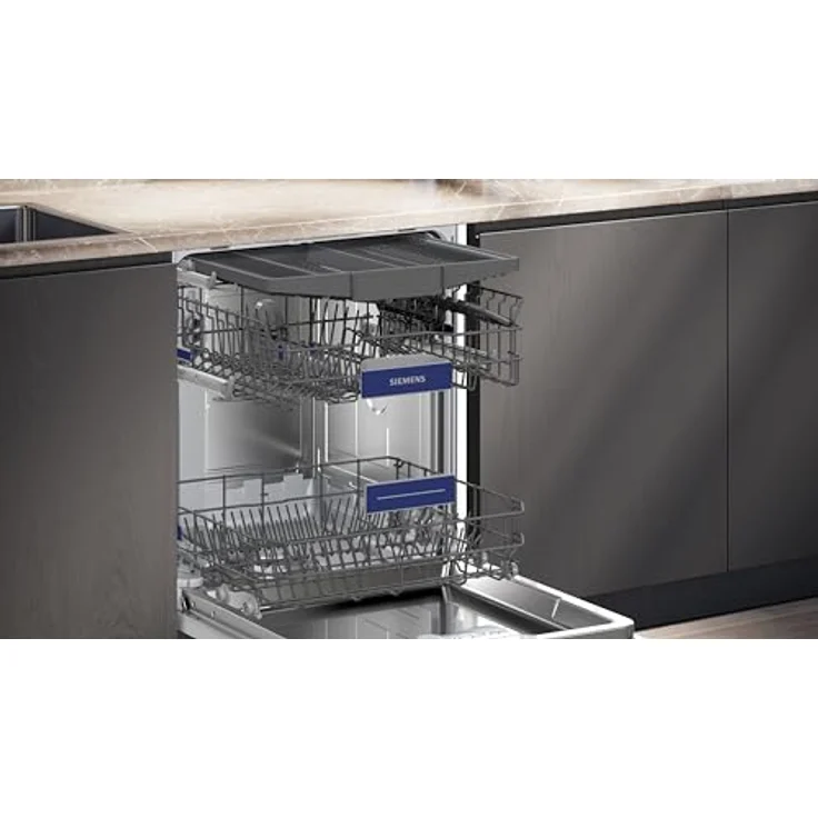 Siemens SN53ES06VE Smarter Geschirrspüler, Teilintegrierte Spülmaschine, 60 cm, WiFi-fähig, varioSpeed Plus, autoOpen dry, varioFlex-Korb, programmDownload – Bild 4