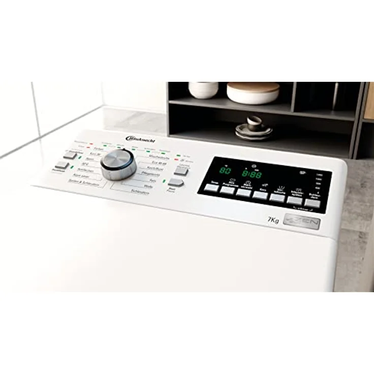 Bauknecht WMT Pro Eco 6ZB, Toplader-Waschmaschine, B, Fassungsvermögen 6 kg, Standgerät, Breite 40 cm – Bild 14