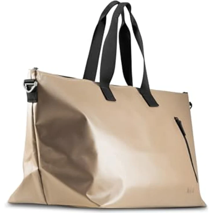 Jost Tolja Weekender Reisetasche, 52 cm, grau, 100% Polyurethan – Bild 2