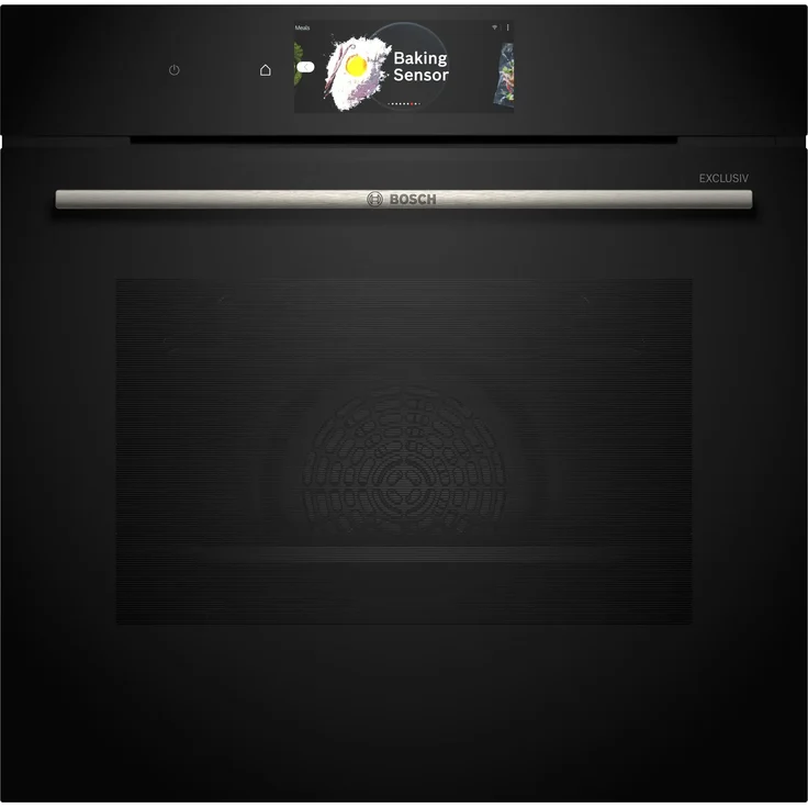 Bosch Serie 8 HBG778NB1 Einbaubackofen, 60 x 60 cm, Schwarz, 71 L, AutoClean, inkl. Lieferung zum Aufstellungsort, 3x30€ Eismann Gutschein