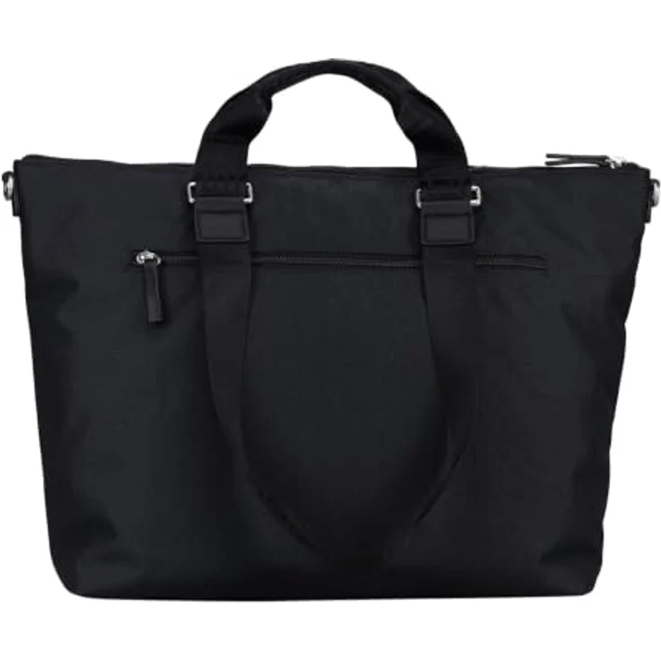 Jost Bergen Shopper Tasche, 47 cm schwarz aus 100% Polyester, vielseitig und strapazierfähig – Bild 3