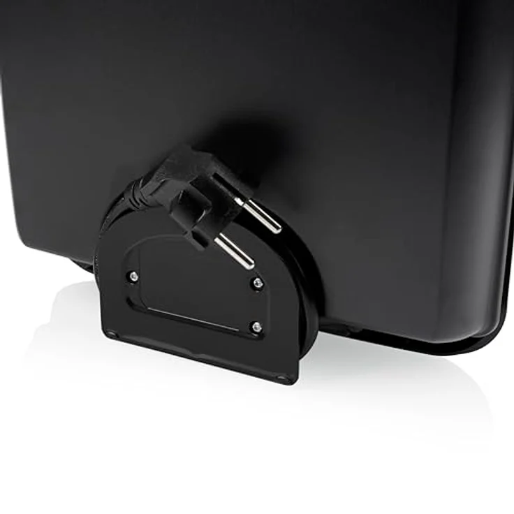 Tristar Waffeleisen Tristar Sandwichmaker Antihaftbeschichtung, Überhitzungsschutz Schwarz, 1500.00 W – Bild 3