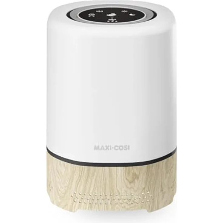 Maxi-Cosi Clean 3-in-1 Luftreiniger, Baby HEPA Luftreiniger für Schlafzimmer (H13), ab Geburt, Allergie-Luftreiniger HEPA 13, Teil von Maxi-Cosi Connected Home – Mit Alexa/Google Assistant kompatibel