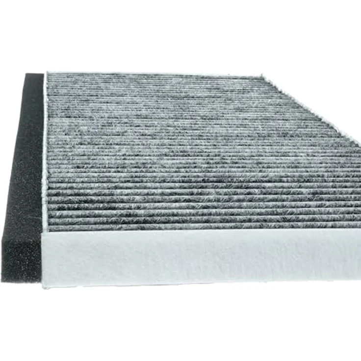 vhbw Aktivkohlefilter für Neff Dunstabzugshauben D46ED22N0B, D46ED22X0, D46BR2N0B, D46ED22X1, D46BR22X1 - 2er Set, 45,5 x 20,0 x 2,3 cm, effektive Geruchsfilterung – Bild 7