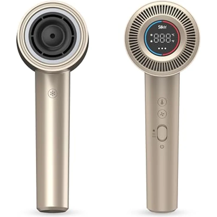Silk'n HDB1PE1001 SilkyAir Pro Haartrockner, 1600 Watt, mit bürstenlosem Motor für Schnelles Trocknen und geschmeidiges Haar, Premium-Wasser-Ionen-Technologie, rose-gold – Bild 3