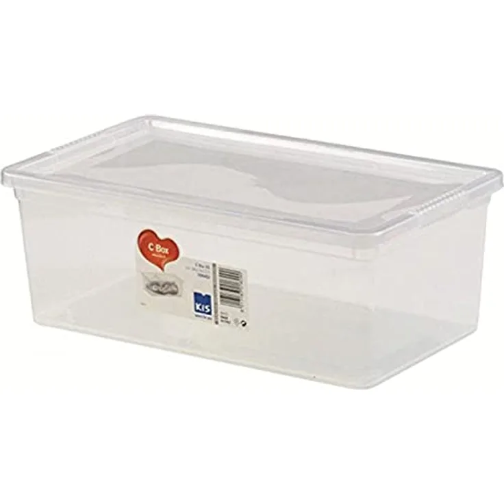 Kis L Aufbewahrungsbox C Box 27 Liter in transparent, Plastik, 55x38.5x16.5 cm